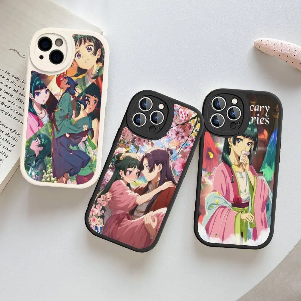 

Anime The Apothecary Diaries Phone Case for iPhone 16 15 14 11 12 13 Pro Max Plus Back Leather Shell