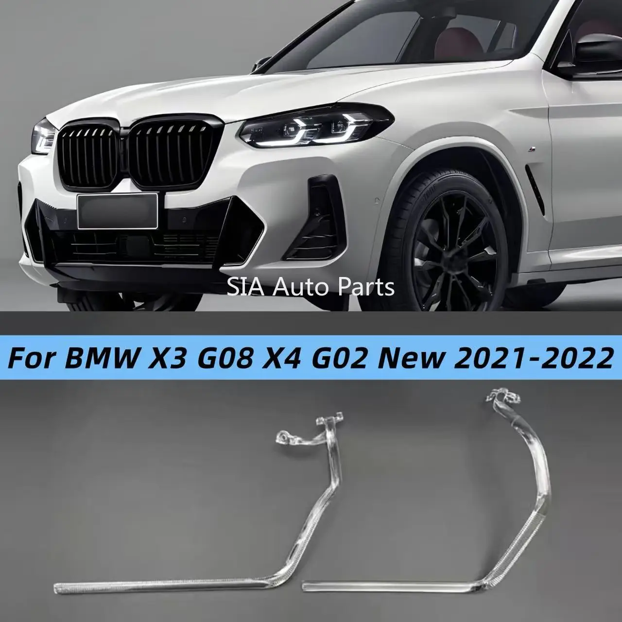 

For BMW X3 G08 X4 G02 New 2021-2022 Daytime Running Tube DRL Tube Light Guide Plate Daytime Running Lights DRL Running Strip