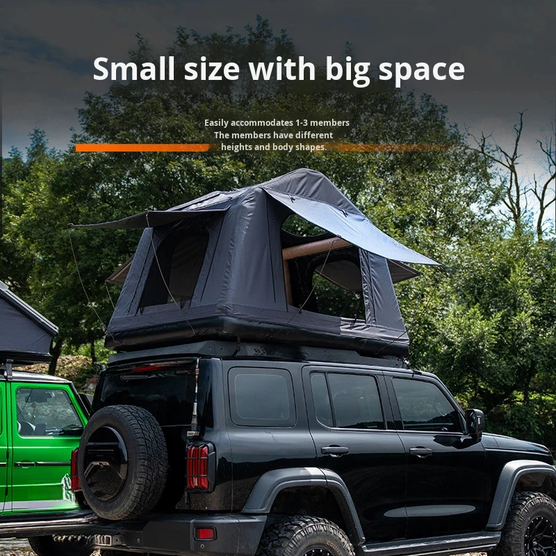 Hot Selling All-Weather Inflatable Rooftop Tent Pop-Up Portable Spacious for SUV Pickup Off-Road Camping