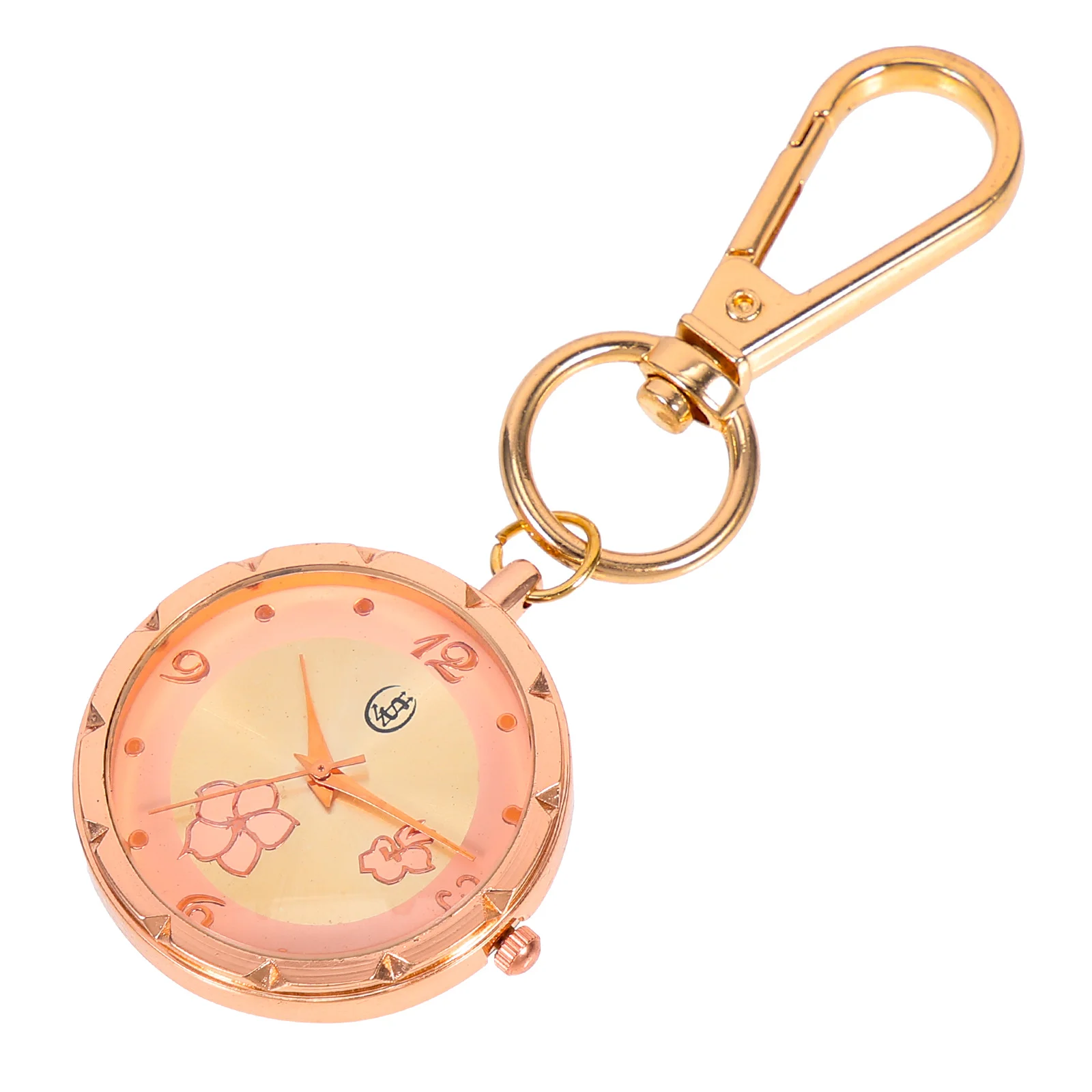 Key Clip On For Women Nurse Pocket Mute Key Buckle Chest Buckle Chest Nurse Watch Pocket Watch Precision Movement