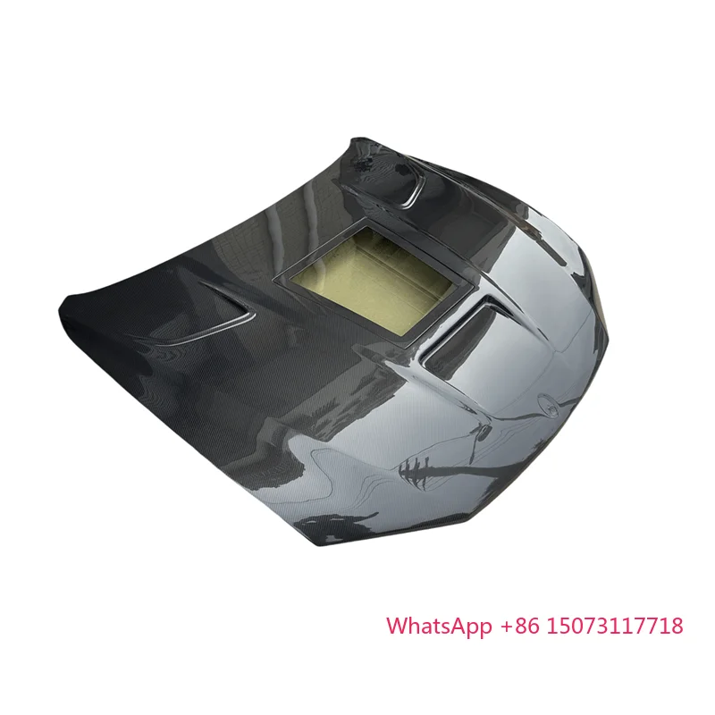 

Carbon Fiber Fibre Car Accessories Front Engine Clear Bonnet Hood Fit for Levante