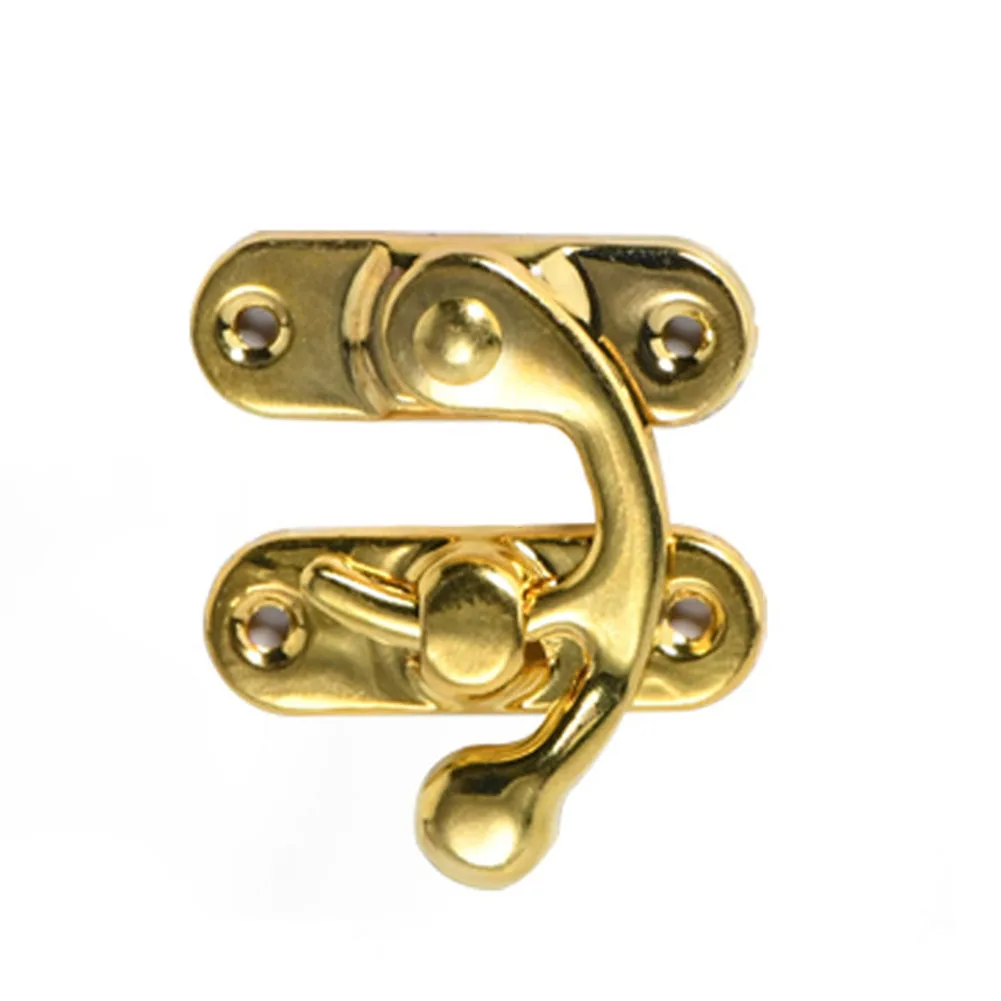 Multi Functional Applications Lock Retro Tin Box Lock Antique Iron Box Jewelry Black Box Exquisite New Chinese Style