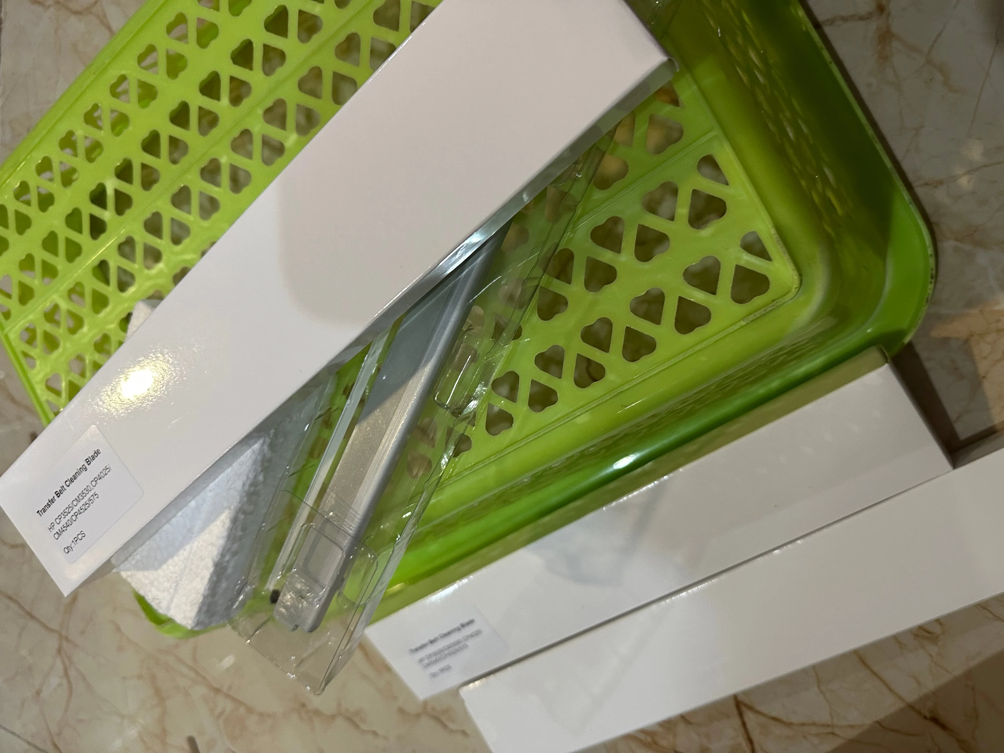 

5X CC468-67907 Лезвие для чистки ремня переноса для HP CM3530 CP3520 CP3525 500 Color M551 M570 M575 CM4540 CP4025 CP4525 M651 M680