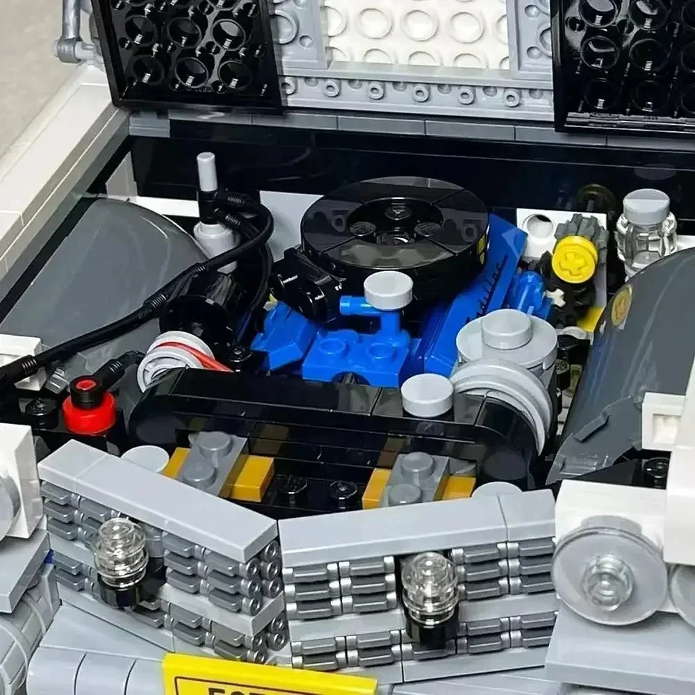 سلسلة ديكور المنزل 2352 قطعة نموذج سيارة Ghostbusters لبنات البناء ألعاب تجميع الألغاز هدايا عيد الميلاد وأعياد الميلاد #6