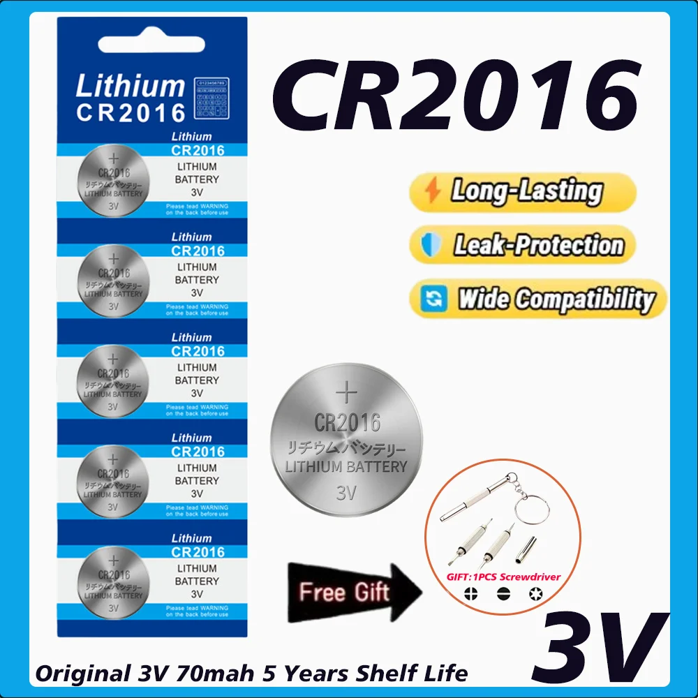 CR2016 3V 70Mah Lit…