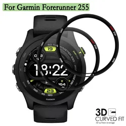 2/4/6pcs 3D Curved Composite Film For Garmin Forerunner 255 Screen Protectors Soft Glass Protective Film Accessories