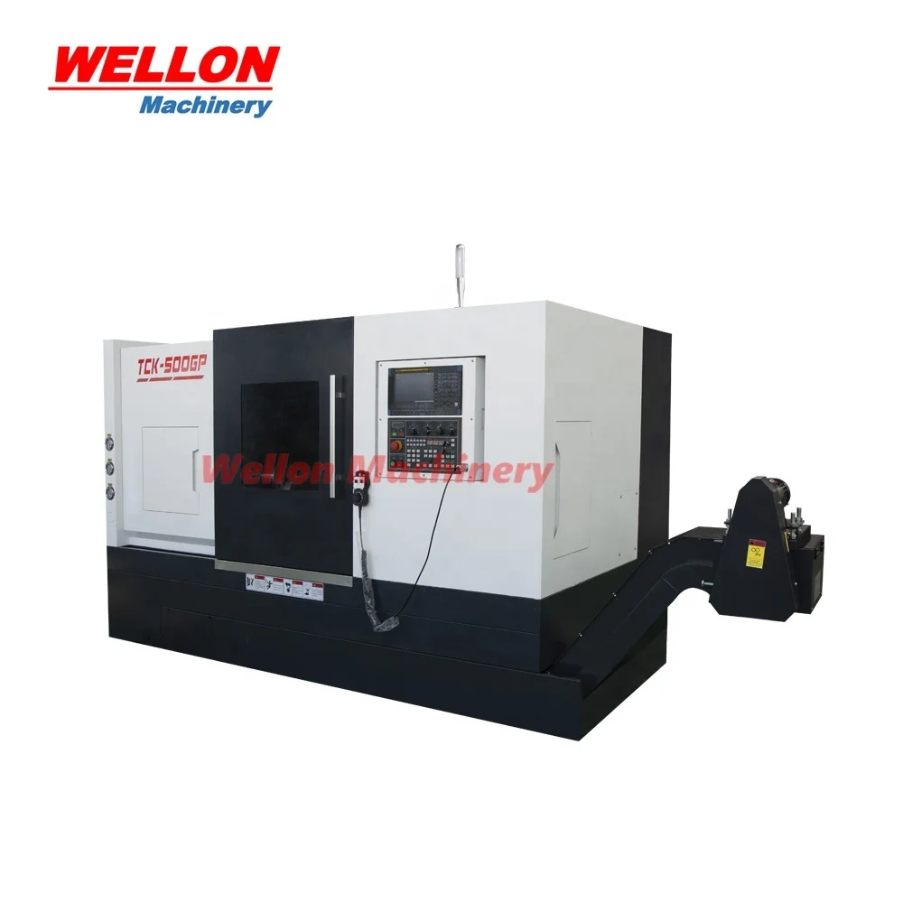 CNC Slant Bed Hine TCK400GP Metal Turning Lathe For Sale