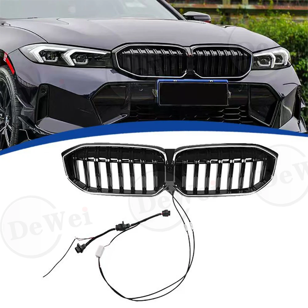 For 3 Series G20 Single Line Lighted Illuminated Grille 2023-2024 Original Car Replacement Car Accessories