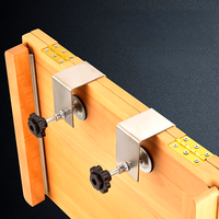 4-Piece U-Shaped Clamps - Drawer Installation Auxiliary Tools Wood Panel Clamps for DIY Woodworking Drawer & Board Fixing