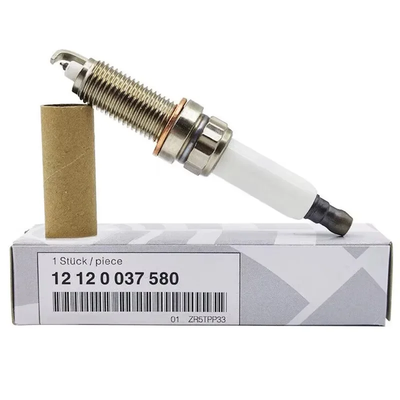 4/6Pcs 12120037580 ZR5TPP33S Iridium Spark Plug For BMW 760Li 750i 650i 550i GT xDrive 750Li X5 X6 4.4L 4.8L Auto Parts