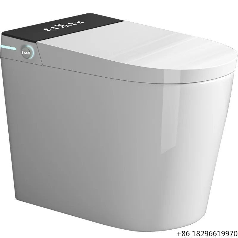 

Wall Hung Smart Toilet Intelligent WC Toilet Set With Wireless Remote Control Tankless Modern Bathroom Sanitary Ware