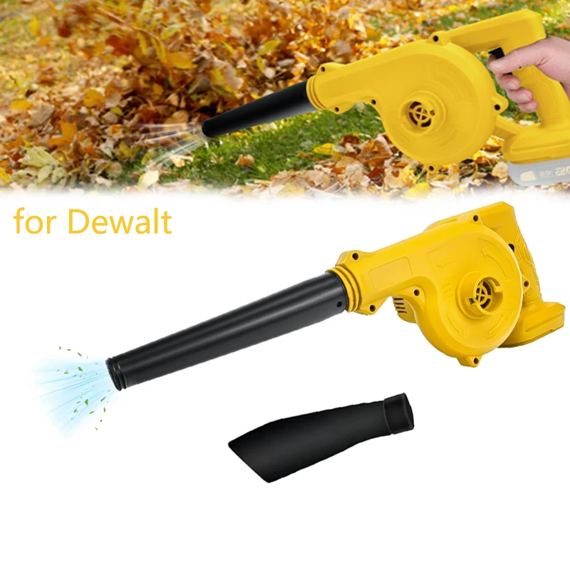 

17000 rpm Electric Blower Handheld Leaf Blower Cordless Vacuum Cleaner Outdoor Household Dust Collector for DeWalt 20V Battery
