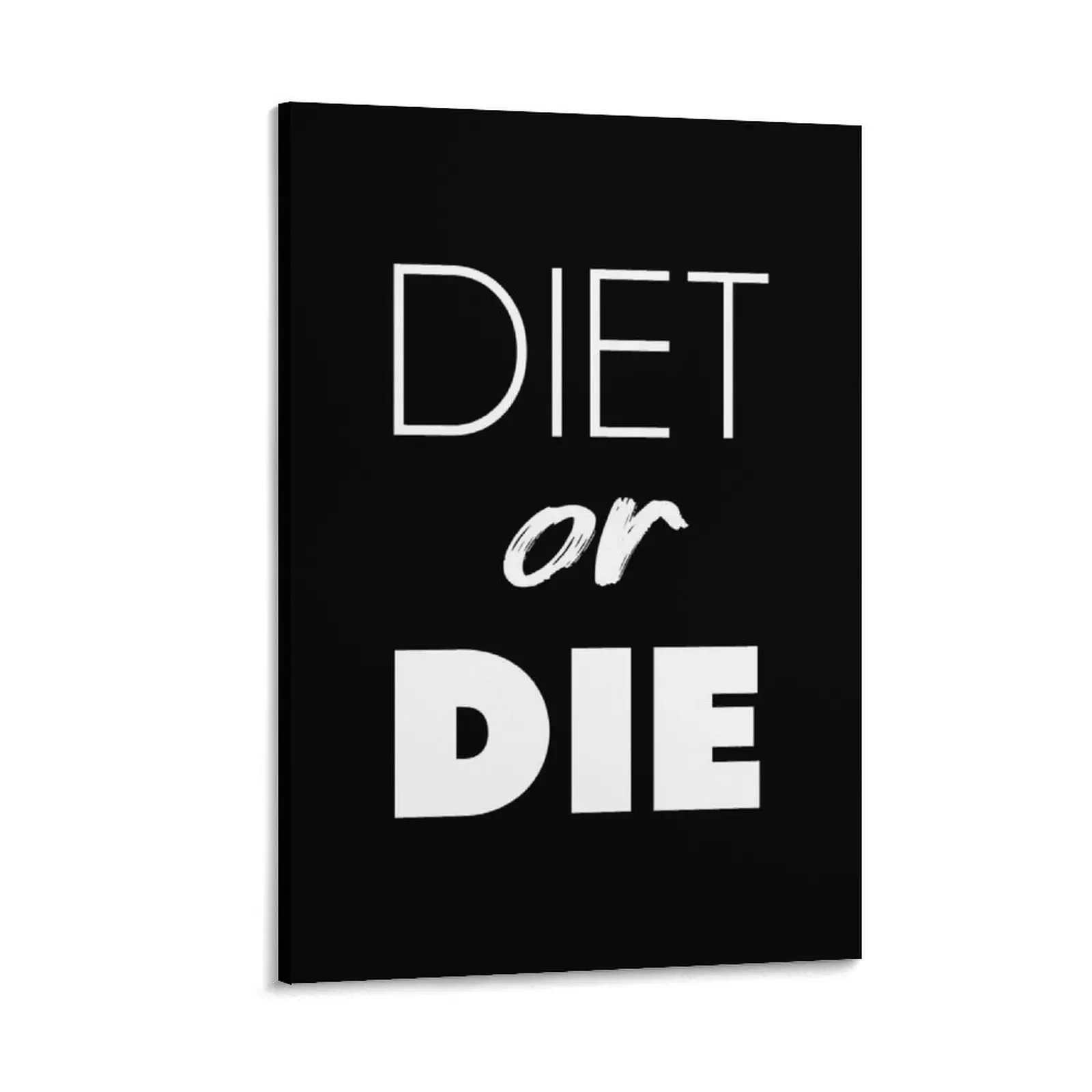 

Diet or Die Canvas Painting interior paintings anime wall decoration painting