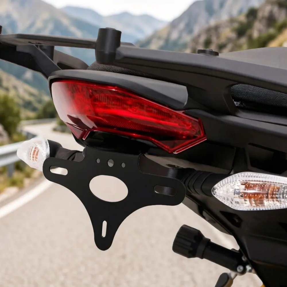 

Держатель номерного знака с LED-подсветкой для мотоциклов Ducati Multistrada 1200 / 1200S 2010-2014 годов выпуска