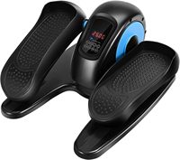 Intelligent Elliptical Trainer,Motion Trainer,Pedal Trainer,with Automatic and Manual Mode; LCD Display Anti-slip Pedals Stepp