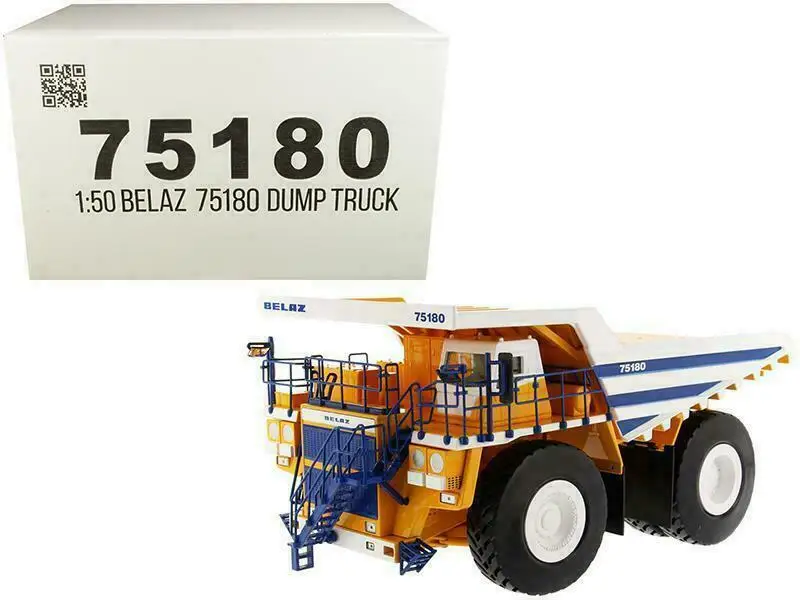 

Belaz 75180 Mining Dump Truck 1:50 Scale Metal Model By Diecast Masters New in Original Box