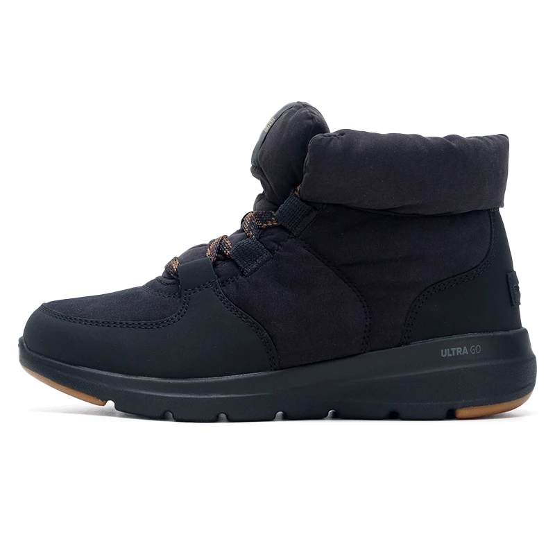 

Skechers Women's Loafers, Warm Sneakers, Comfortable Casual Soft Plush Thick-Soled Snow Cotton Shoes 144194-Blk