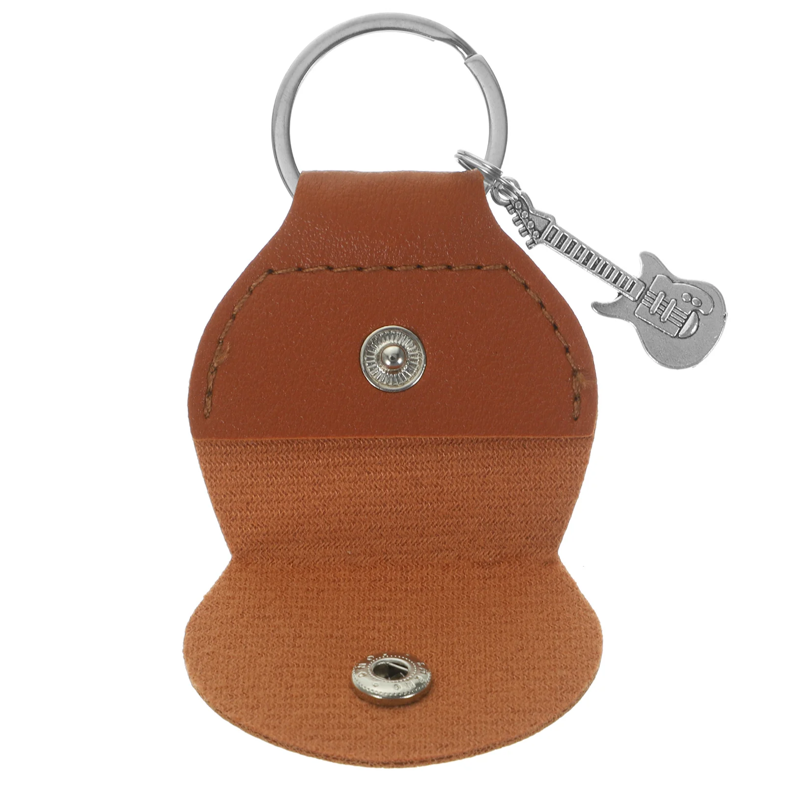 

Guitar Pick Holder Keychain Compact Musical Pick Container Supply for Guitar Acoustic Electric Bass Mandolin Banjo