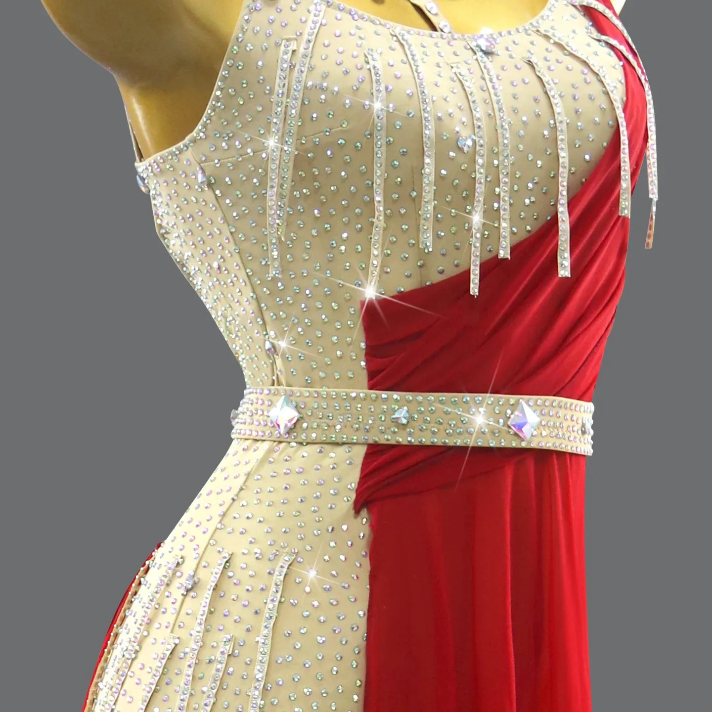 Latin Dance Kleid Frauen Party Dancewear Rock Karneval Kostüm Wettbewerb Anzug Prom Erwachsene Mädchen Kleidung Bühne Ballsaal Outfits