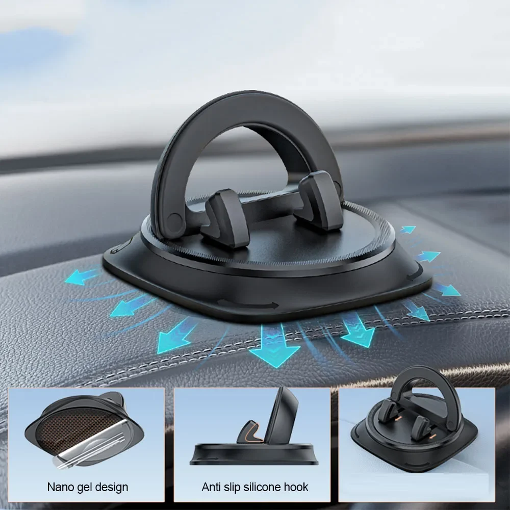 Universal Dashboard Car Phone Holder Mobile Stand GPS Support Auto Air Vent Mount for IPhone 16 15 14 Pro Max Xr Xiaomi Samsung