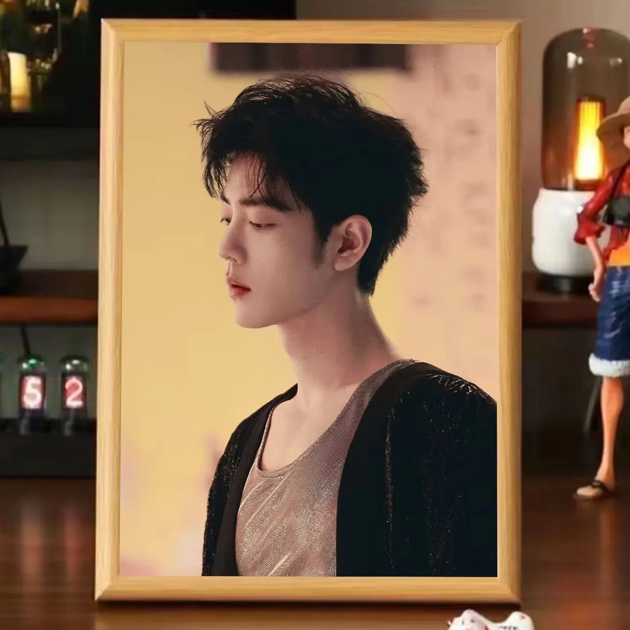 Сяо Чжань, звездный одинаковый стиль периферийной фоторамки, стол для украшения рабочего стола в общежитии, подарок для лучших друзей