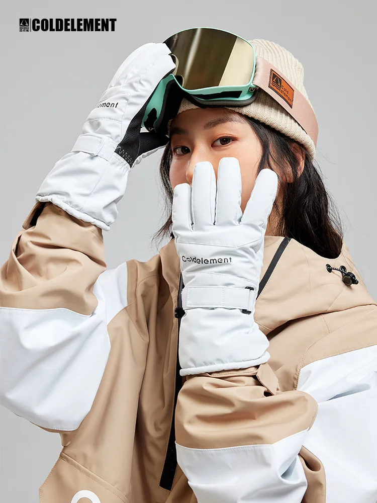 قفازات تزلج 2025 للرجال والنساء، لوحات فردية ومزدوجة للاستخدام الخارجي، شاشة تعمل باللمس، باردة ومقاومة للماء، دفء الشتاء، سميكة #5