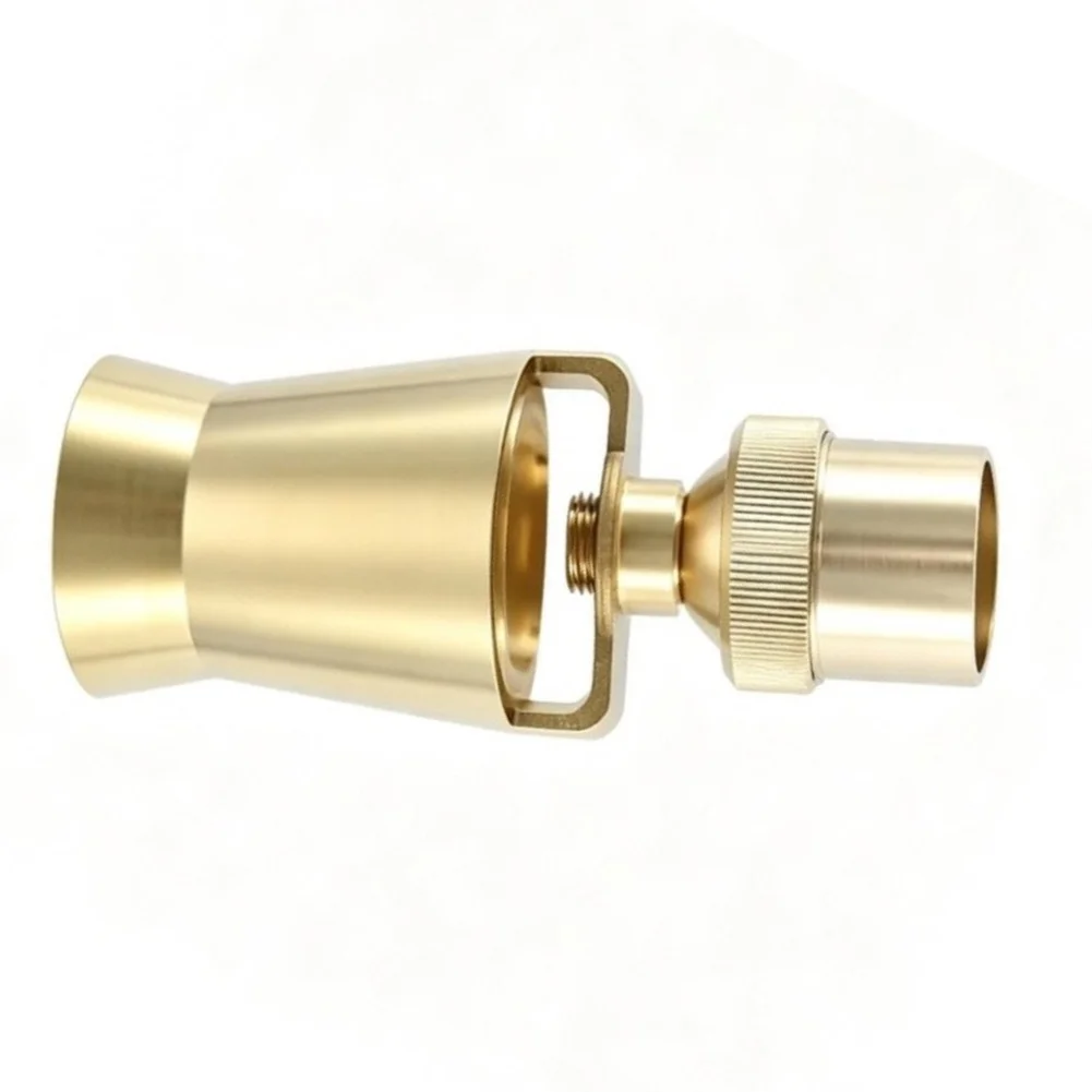 Brass Fountain Nozzle with Natural Cedar Shape Design for For Water Features G 1 Inch Male Thread DN25 for Public Spaces