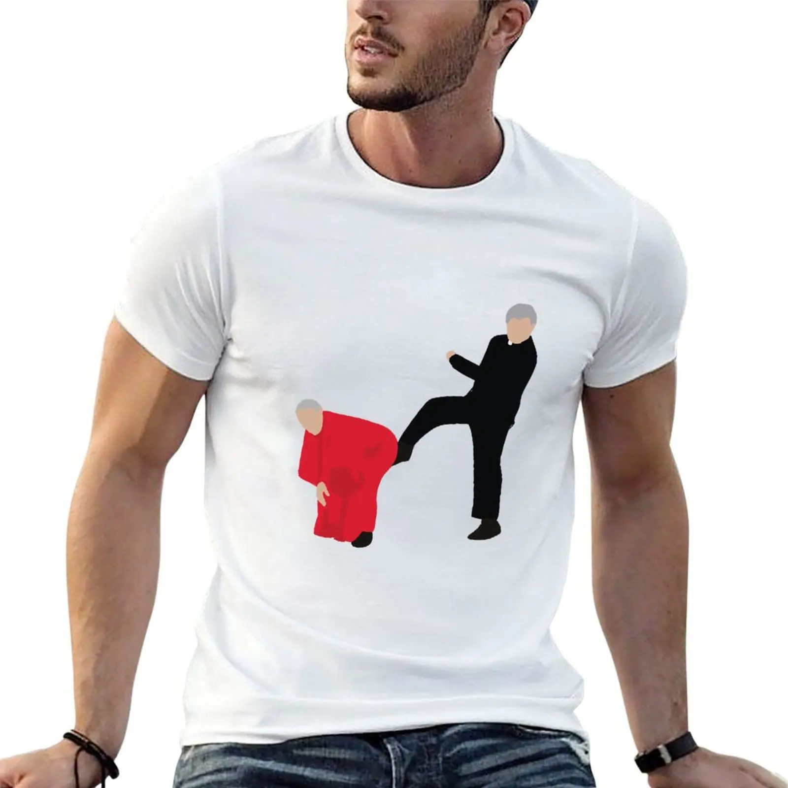 Father Ted T-Shirt Work Wear Simple Tee Shirt