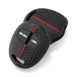 Silicone Car Key Case Protector Holder Fit for MITSUBISHI Triton Pajero Outlander ASX Lancer MIT8 Lama 2008-2012
