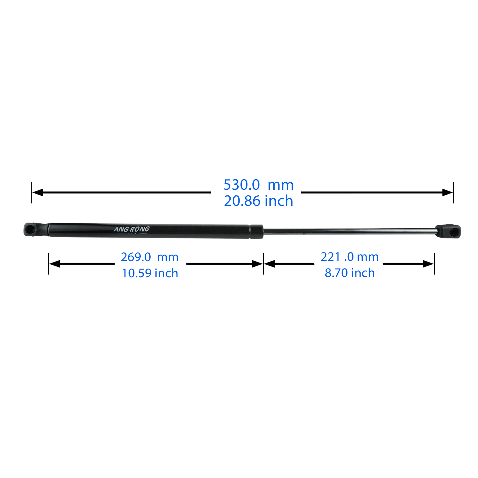 2x For Nissan Qashqai MK2 J11 SUV 13-18 Tailgate Boot Gas Struts Supports Spring