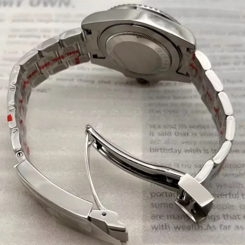 Boîtier de montre Submariner DayRequiMen, bracelet de montre en acier inoxydable, verre saphir pour NH35, NH36, Miyota 8215, mouvement 2813, bricolage, SION L, 40mm