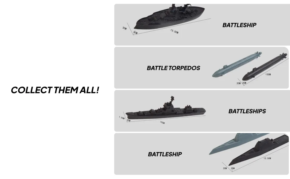 17x Navy Ship Toy with Small Scale Model Carrier Toy