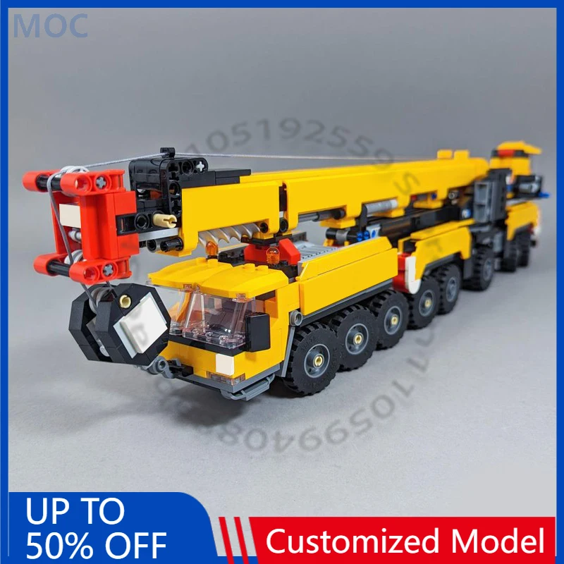 

1436 деталей, спортивный автомобиль 60409, модульный конструктор MOC для самостоятельной сборки, популярная игрушка-конструктор для мальчиков, подарок на день рождения