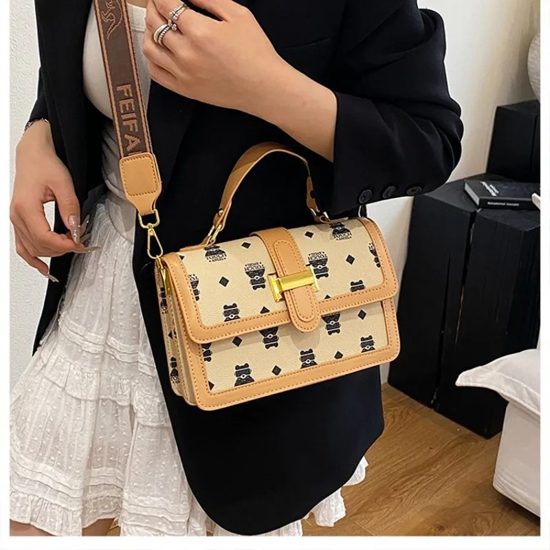 

Contemporary Handbag For Fashionable Ladies Presbyopic Printing Design Exquisite Crossbody Bag Stylish Gift For Any Woman