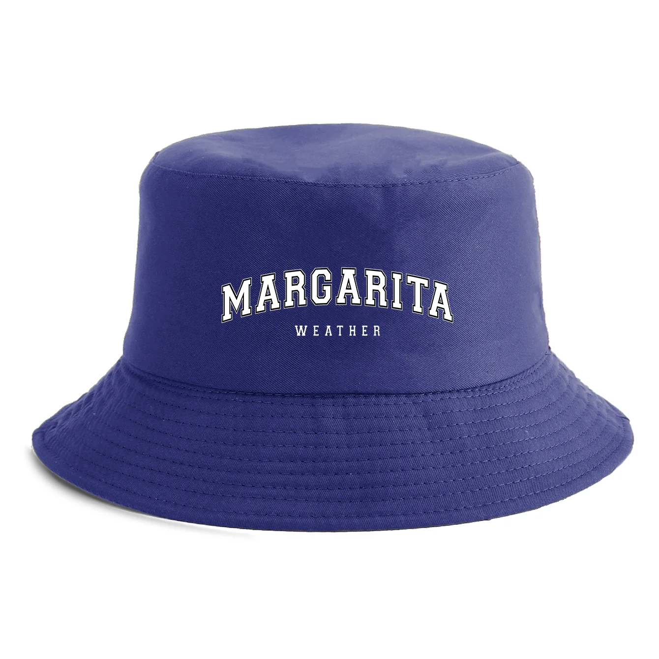 1PS Margarita Weather Printed Bucket Hat Multi-color Summer Sun Pan Hat Women Men Beach Party Outdoor Travel Gorros Casquette