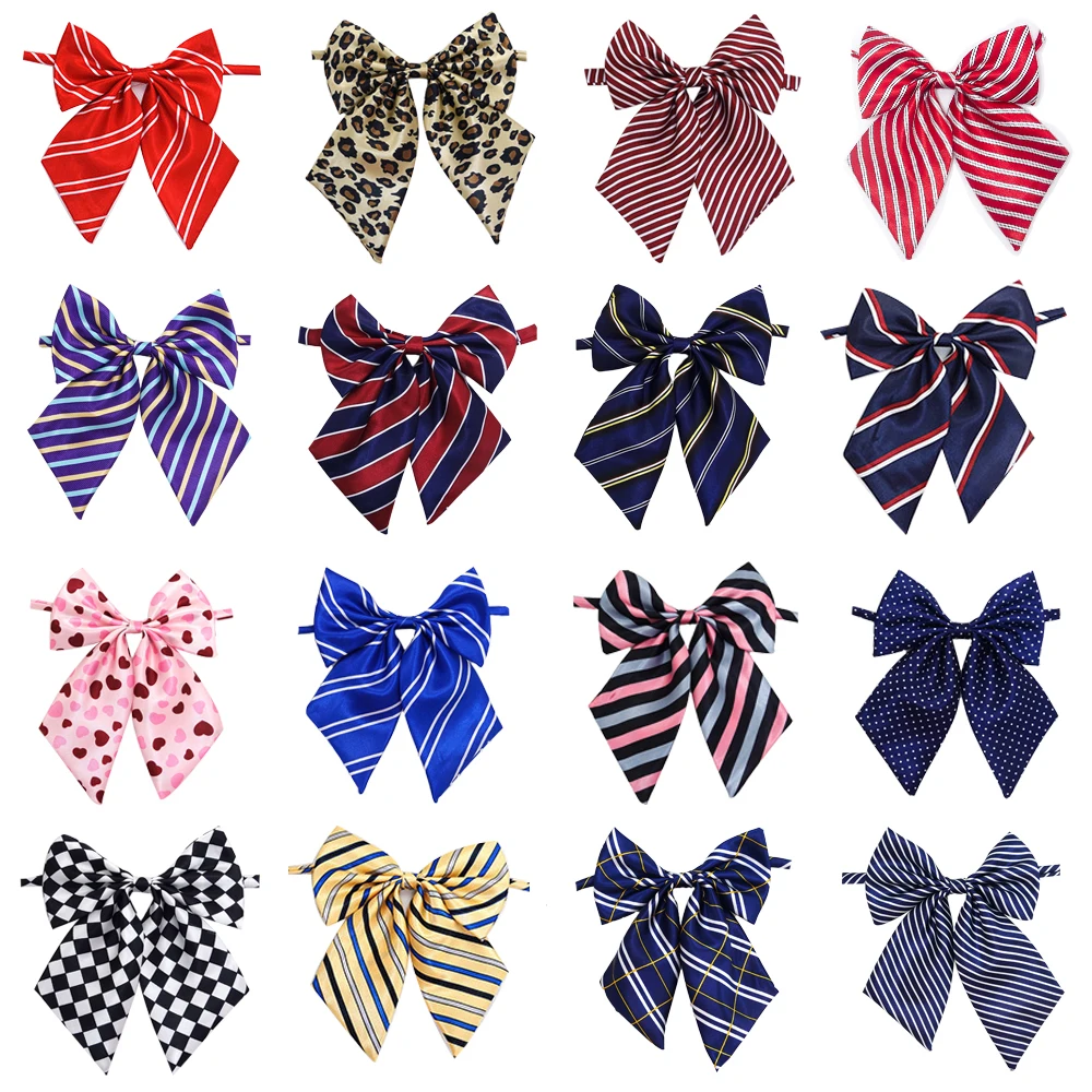 50/100pcs Pet Dog Bow Tie Bulk Puppy Dog Accessories Flower Bowknot Dog Bowtie Collar Pet Dog Grooming Products for Small Dog