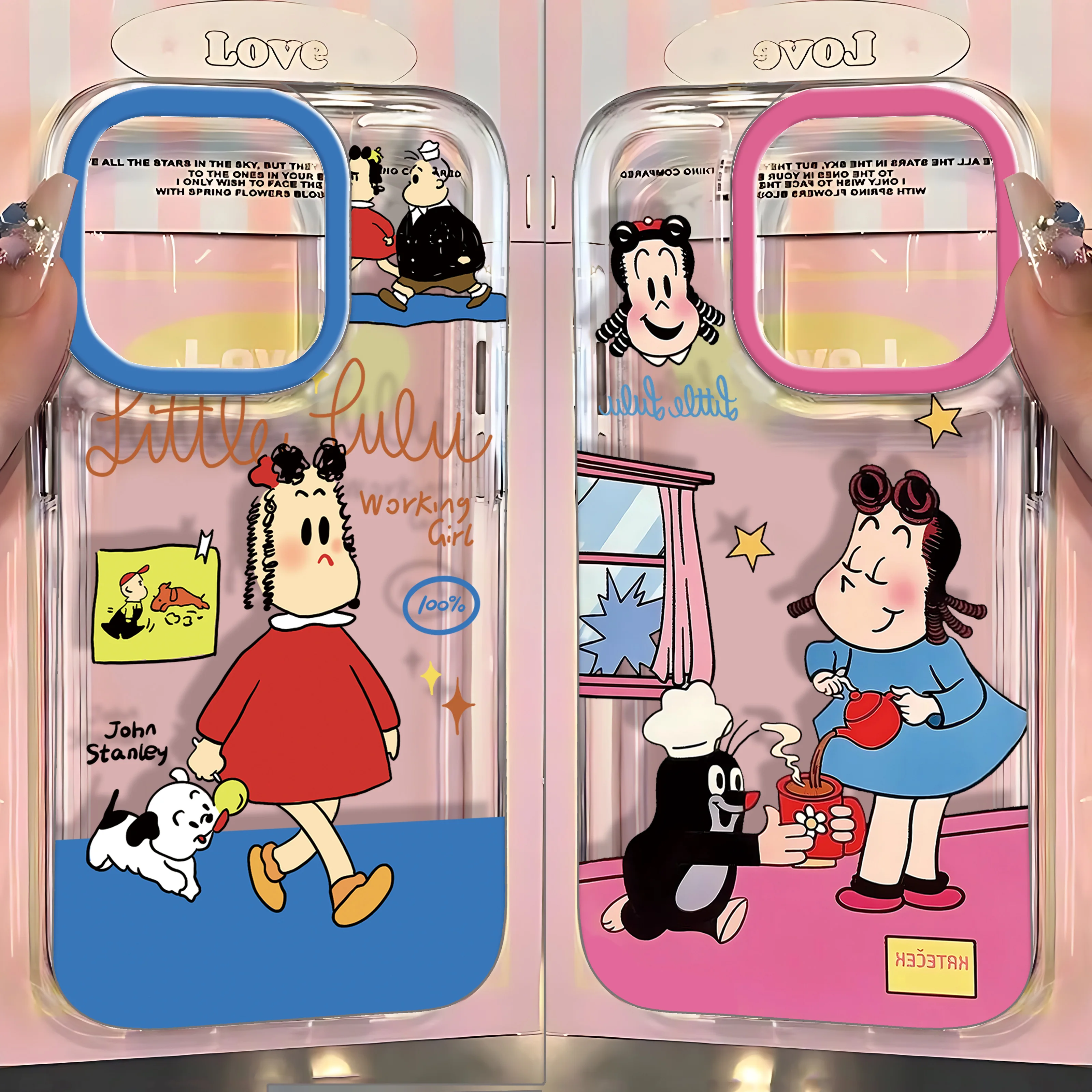 Cute Little Girl L-lulu New Phone Case For Samsung Galaxy A37 A57 A16 A07 A17 A36 A26 A56 A55 A54 A24 A14 A06 A05 A13 4G 5G