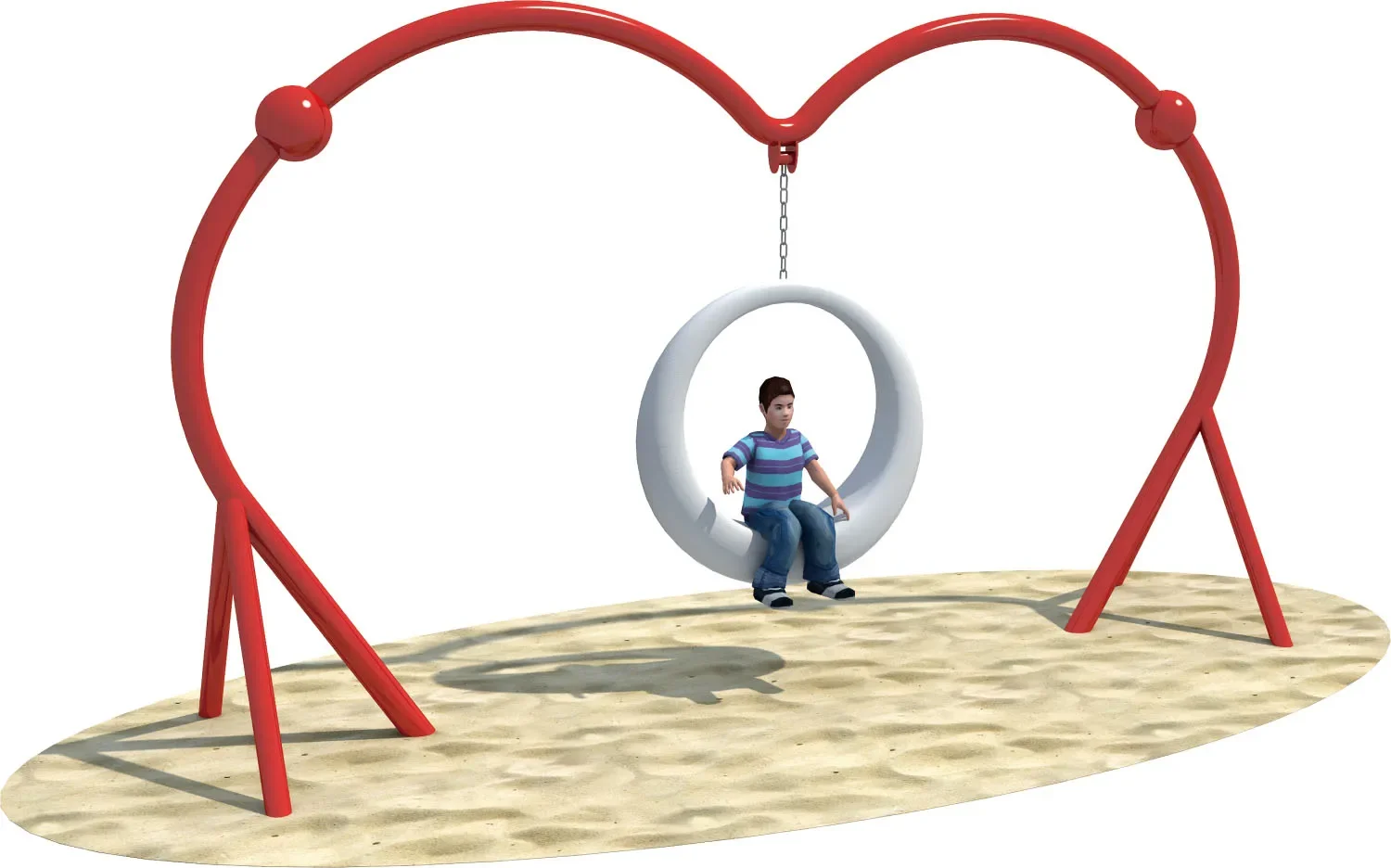 Wholesale Direct Sales Playground Outdoor Swing Safe Stable Swings for Kids Outdoor Playground