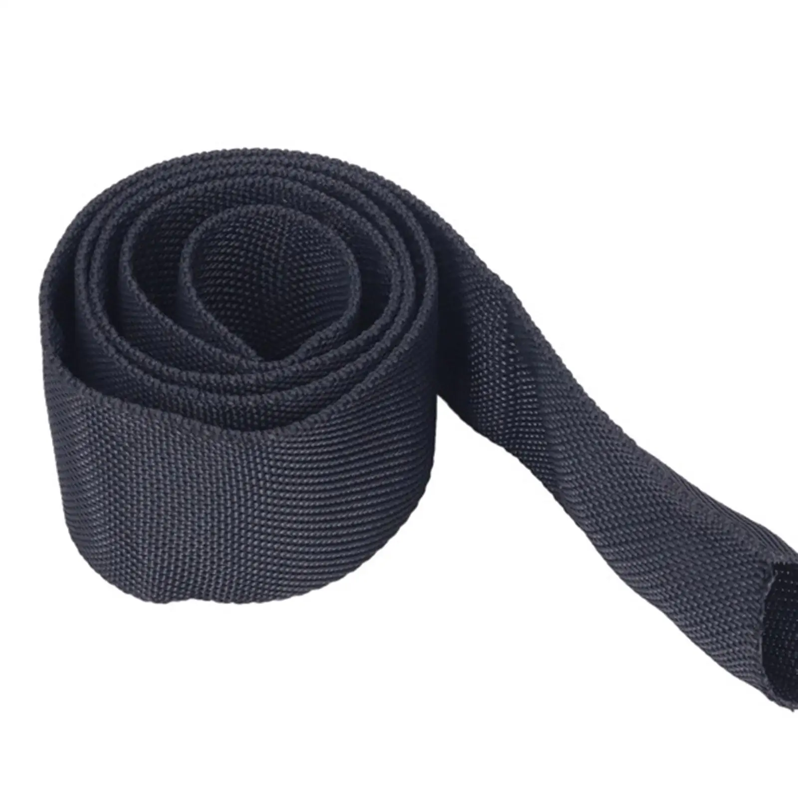 Winch Rope Sleeve Protector Heavy Duty Polyester Anti Friction Heat Resistant for Marine Towing Tasks