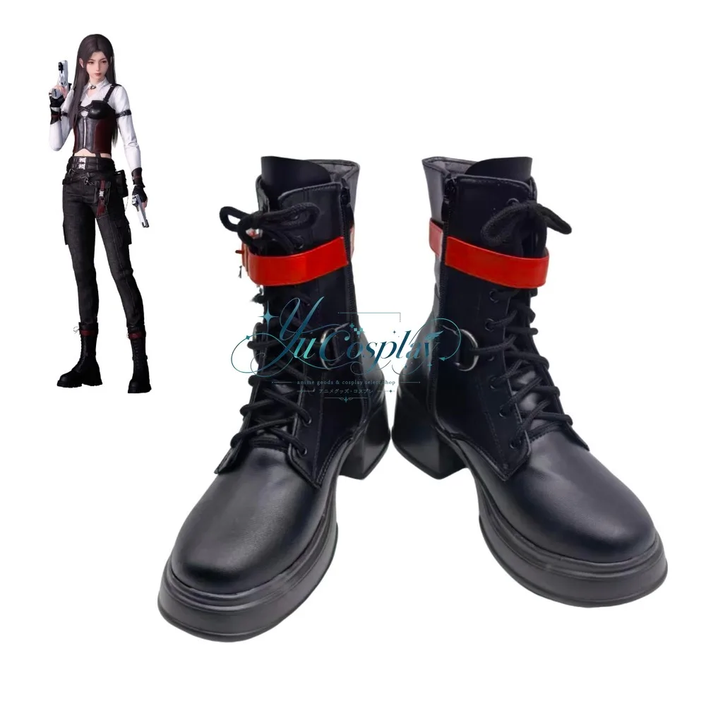 Love and Deepspace Hunter Outfit Cosplay Shoes Female Character Footwear Game Style Boots for Role Play Event Photography