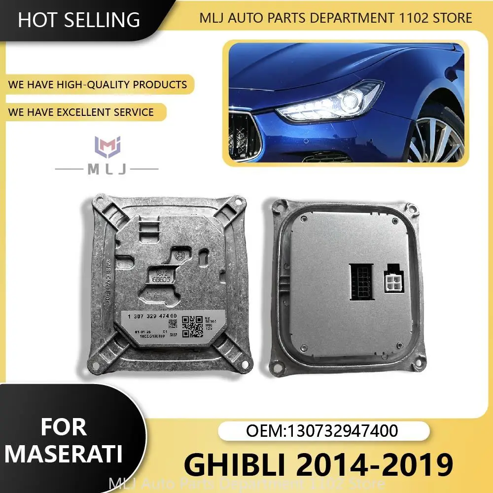 

130732947400 For 2014-2019 Maserati Ghibli Headlight Daytime Running Light Turn Signals Eyebrow Light DRL Control Ballast Module