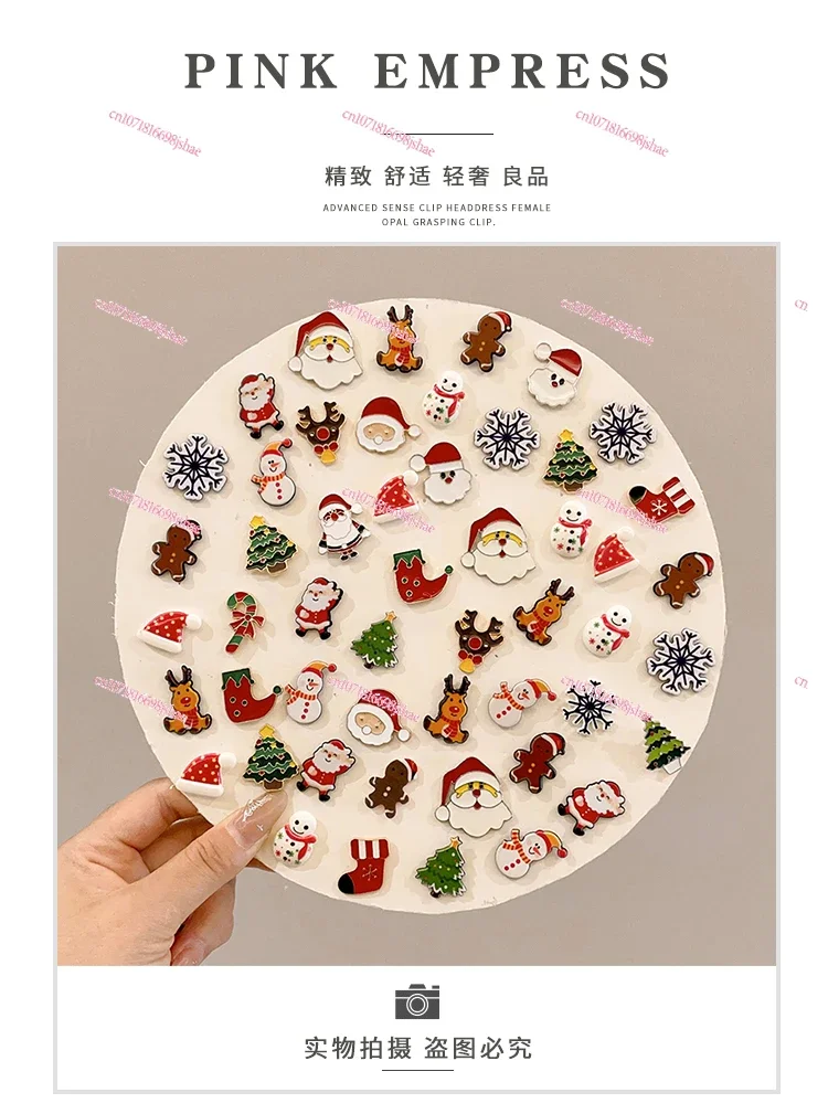 Cute Christmas Brooch High-end Women's Brooch Pin Decoration 2024 New High-end Collar Accessories Gift