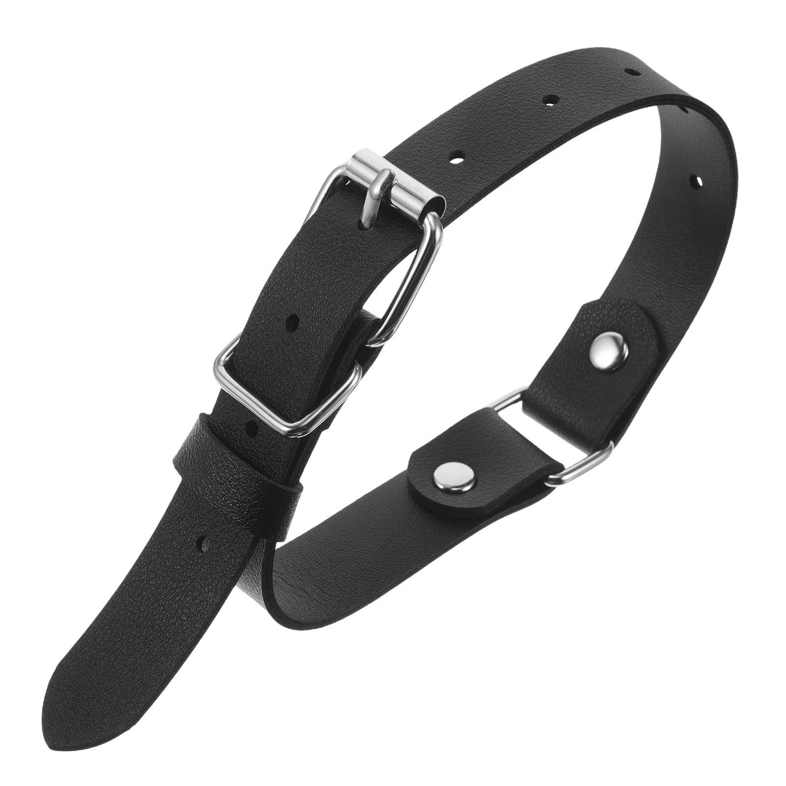 펑크 암렛 조절 가능한 PU 슬리브 가터 남녀 공용 레트로 커프 팔찌 빈티지 암밴드 패션 슬리브 홀더