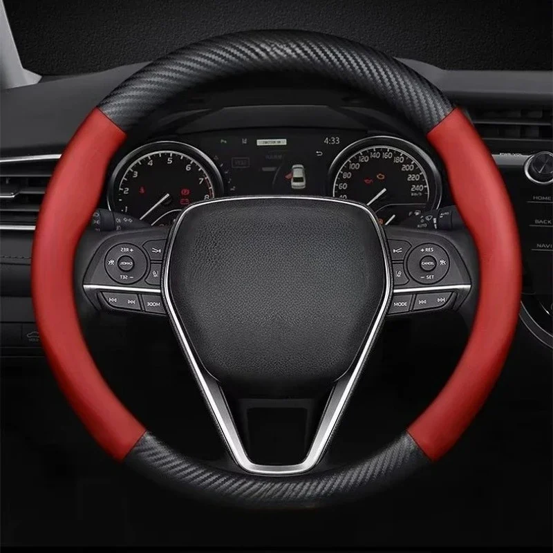 Steering Wheel Cover and Handlebar Cover for Toyota Hilux 2016 2023 Automobiles Body Kits Car Interior Accessories view 4