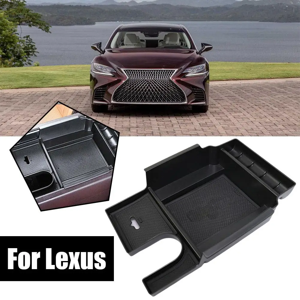 Car Armrest Storage Box For Lexus RX RX200t RX350 RX400h RX450h 2016-2022 Center Console Organizer Tray Car Interior Access F4J7