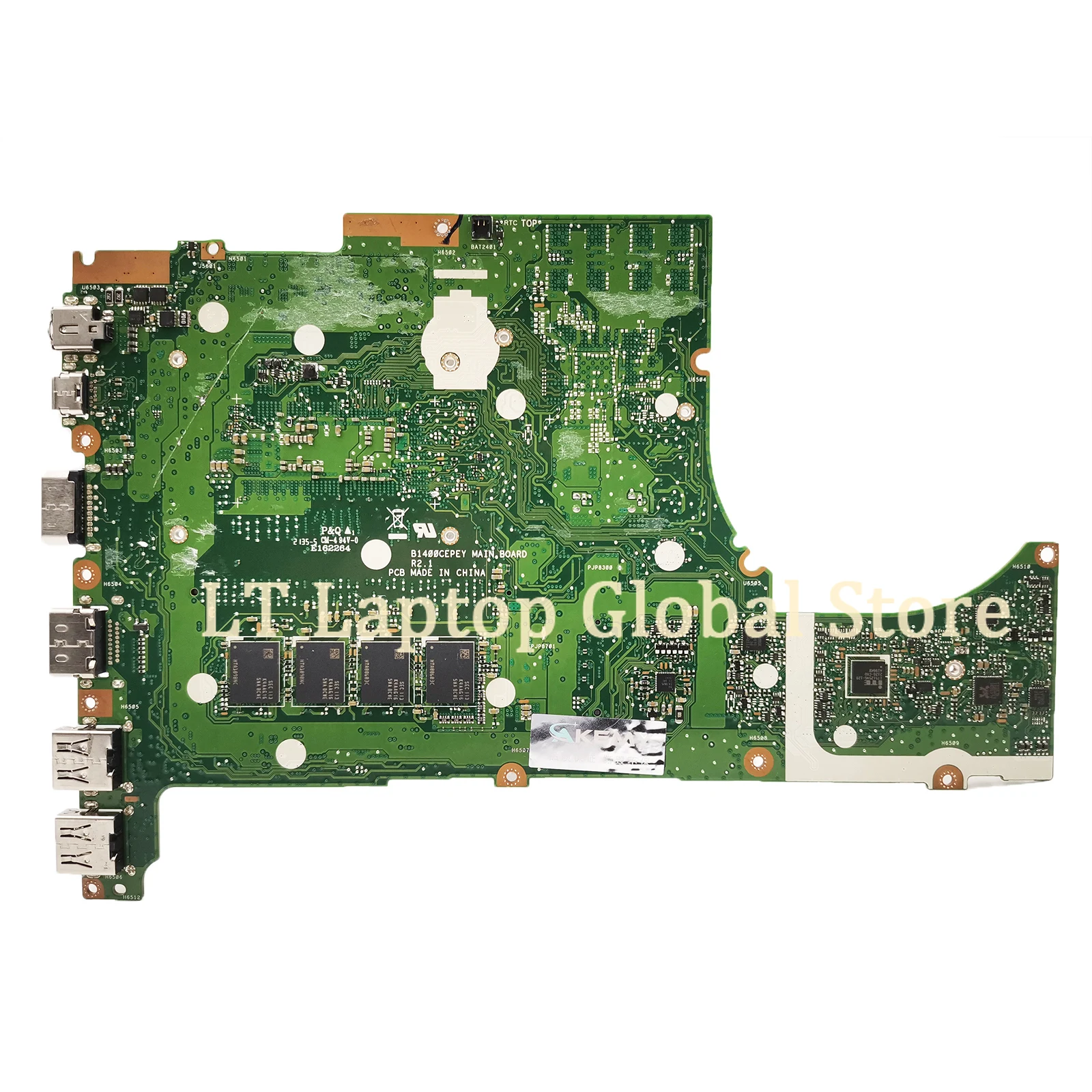 Imagem -03 - Laptop B1400ceaey Placa-mãe para Asus Expertbook b1 B1400ceae com i3 i5 i7 11ª Geração Cpu Mainboard 4g 8g 16gb de Ram lt