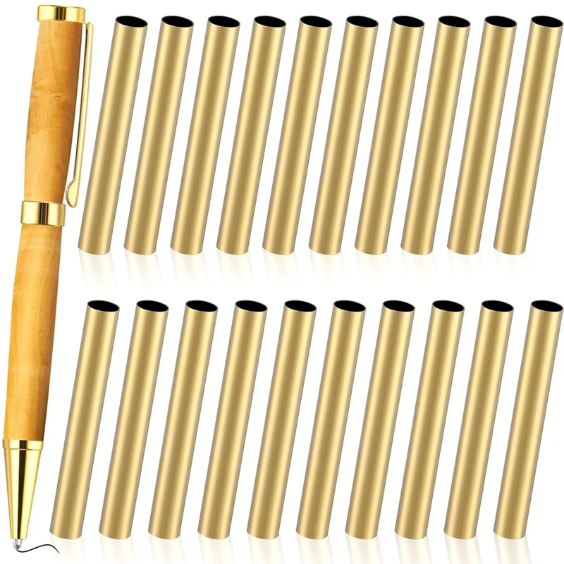 HJ-40Pcs 7Mm Slim Pen Pen Transfer Akcesoria zamienne do samodzielnego tworzenia długopisów Artykuły biurowe Prezenty dla przyjaciół