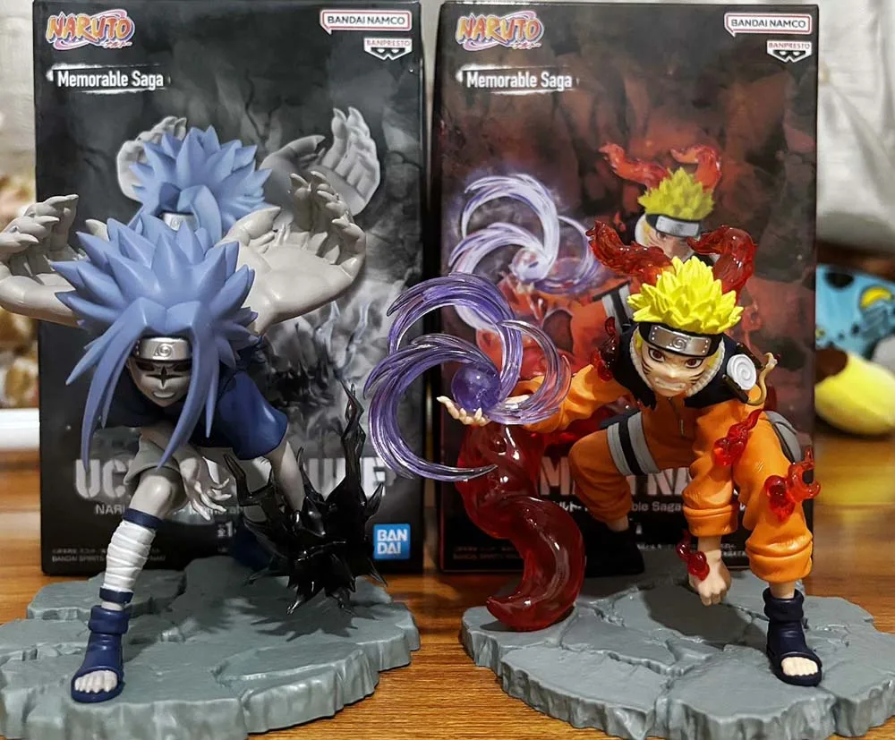 

Uchiha Sasuke 2 BANDAI Banpresto In Stock Original Naruto Memorable Saga Uzumaki Figure Model Anime Genuine Boxed Toy