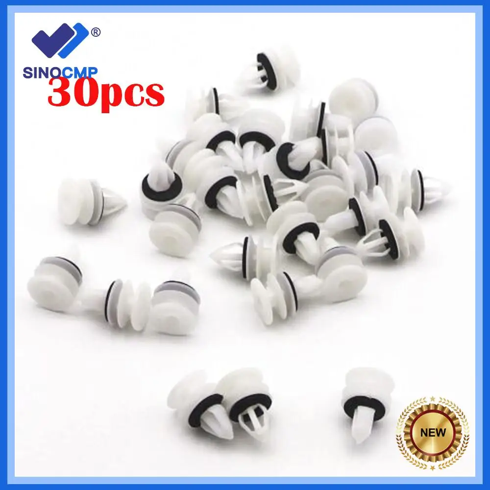 30pcs Clamps and Fasteners 11519031 For Chevrolet Envoy Hummer H2 H3 Vehicles Car Door Panel Clip Sealer Trim Retainer Car Parts