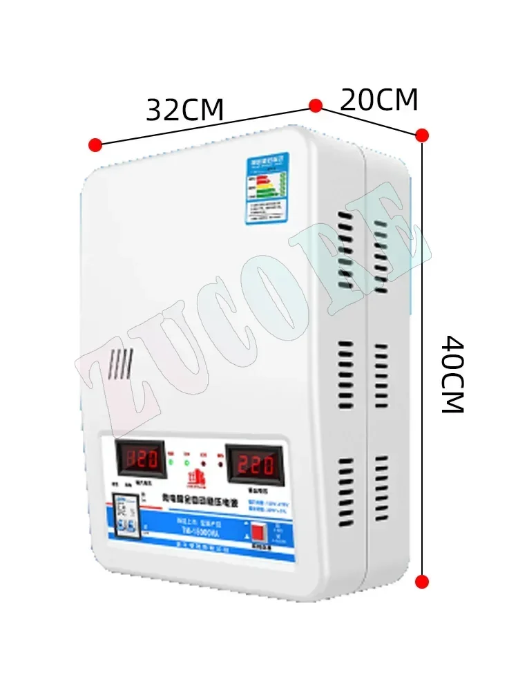 

Voltage stabilizer 220v automatic household high-power 15kw pure copper low-voltage air conditioner special voltage regulator